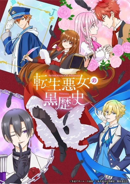 Постер Тёмное прошлое перевоплощённой злодейки | анимав Постер Тёмное прошлое перевоплощённой злодейки | анимав